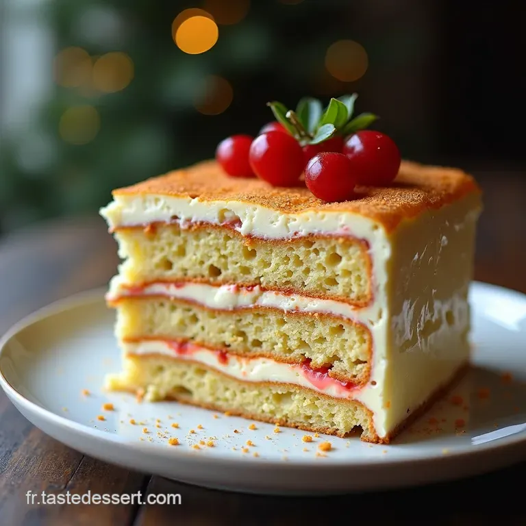 Un Voyage &Eacute;pic&eacute; Layer Cake au Pain d&Eacute;pices et Gla&ccedil;age Cannelle