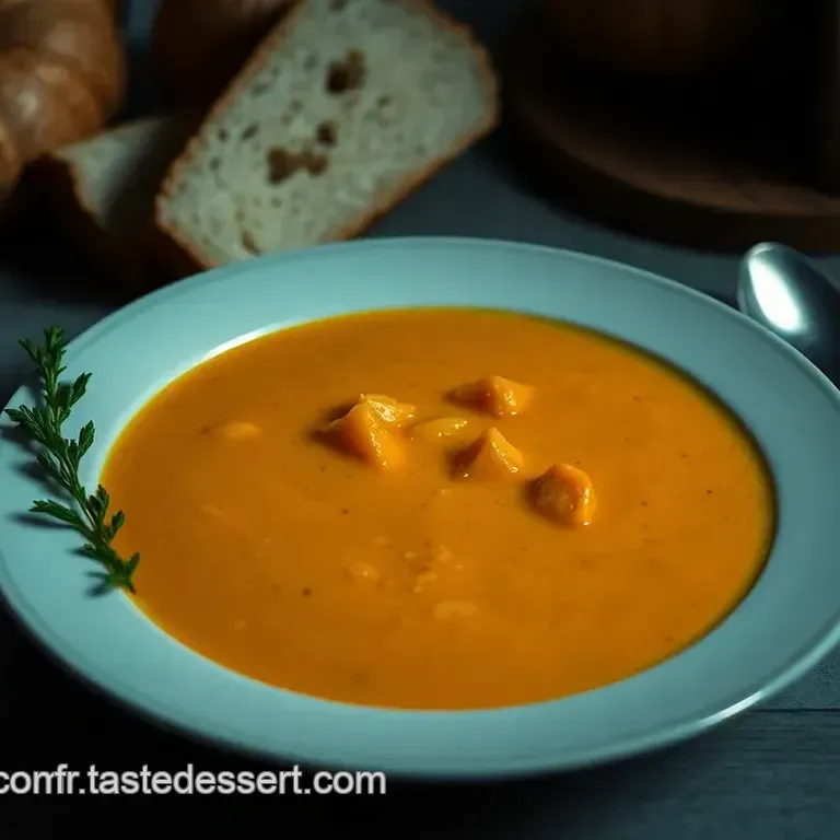 Velout&eacute; de Potimarron et Ch&acirc;taigne