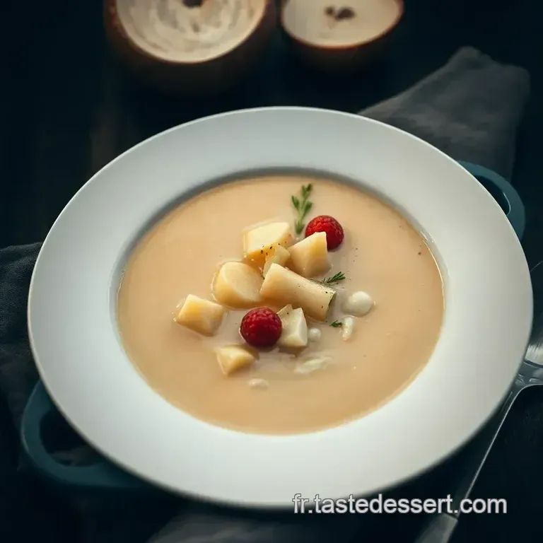 Velout&eacute; De Potiron Aux Ch&acirc;taignes &ndash; Douceur D&rsquo;automne presentation