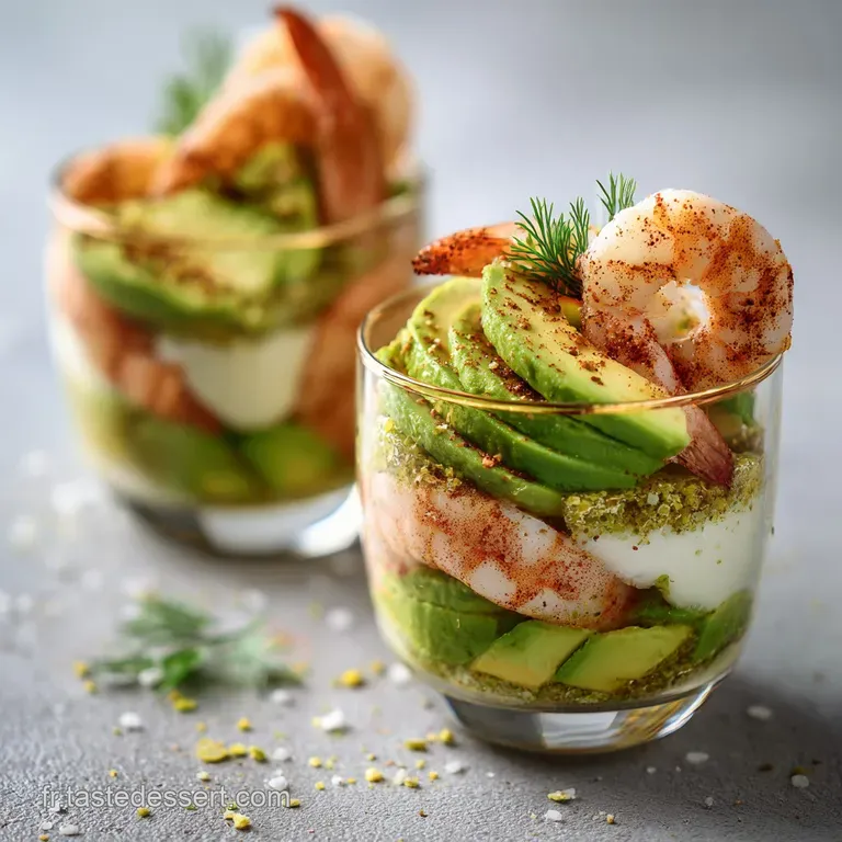 Verrine Avocat Crevette Facile