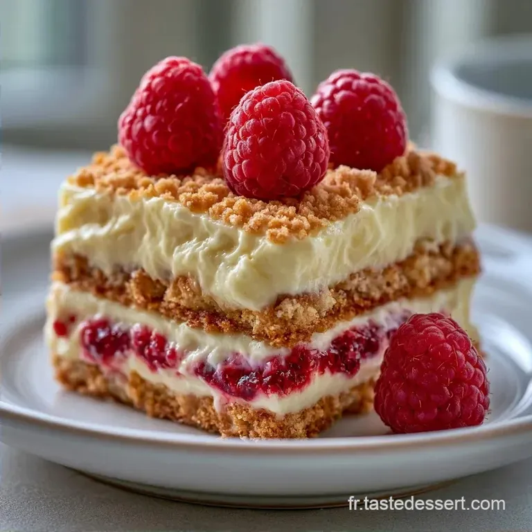 Verrine Chocolat Blanc Framboise au Mascarpone