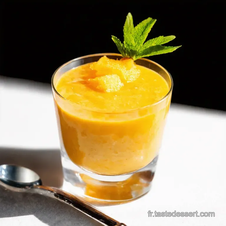 Verrine Exotique Mangue Passion Coco