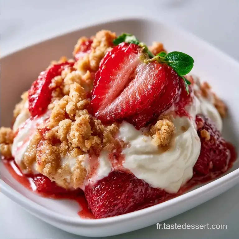 Verrine Fraise Fromage Blanc: Douceur Cr&eacute;meuse