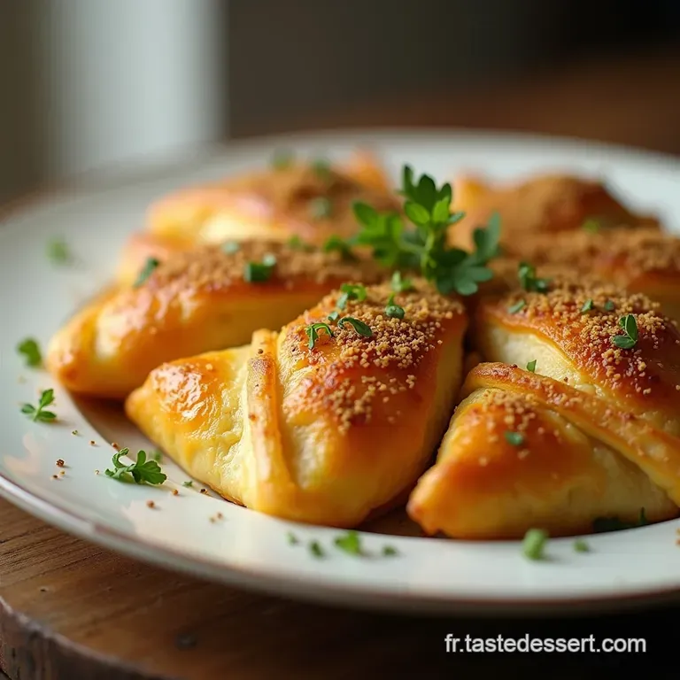 Le Volauvent du Dimanche Bouch&eacute;es Feuillet&eacute;es au Poulet Cr&eacute;m&eacute;e &agrave; lAncienne