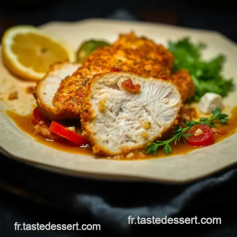 Wrap Poulet Crispy Aux Herbes Et Moutarde presentation