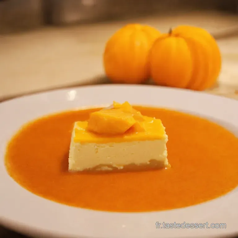 Yaourt Glac&eacute; Au Potiron Et 4 &Eacute;pices presentation